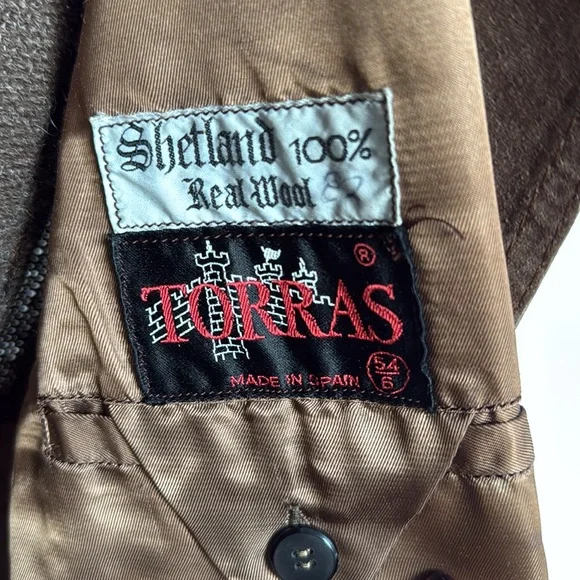 Vintage Torras Swede and Wool jacket - Picture 3 of 3